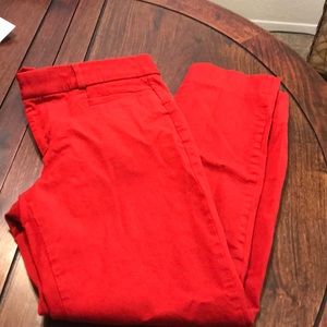 Red pants